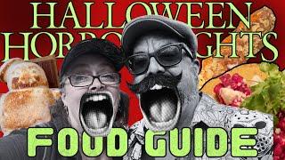 Ultimate Halloween Horror Nights 33 Food Guide! |  HHN 33