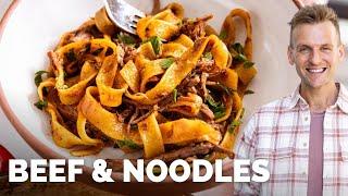 The Best Beef and Noodles | Super Flavorful!