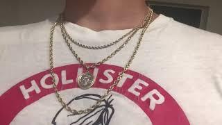 18”, 20”, 22”, 24” rope chains length comparison + ways I like to layer my chainz