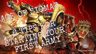 Starting Your First Age of Sigmar Army - 6 Things to Think About