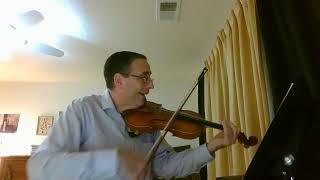 Sonata for Violin and Harpsichord No. 6 in G-Major, fifth movement (Bach)