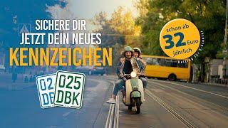 Moped-Versicherung: Sichere Dir Dein neues Kennzeichen