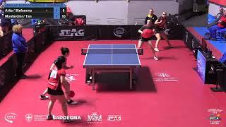 Stefanova/Arlia - Tan Wenling/Monfardini - Italiani Assoluti 2023 - Semifinale Doppio F