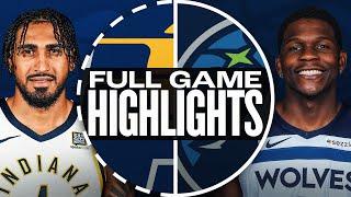 PACERS at TIMBERWOLVES | FULL GAME HIGHLIGHTS | March 17, 2025