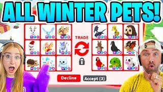 Cammy Trades ALL WINTER Pets In Adopt Me! Roblox! ️