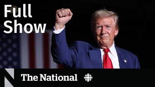 CBC News: The National | Apparent Trump assassination attempt