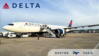 [TRIP REPORT] Delta Air Lines A330-900neo (Main Cabin) Boston to Paris