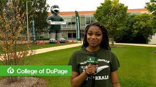 Students Are Back On Campus at College of DuPage!