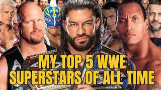 "Top 5 Greatest Wrestlers of All Time | Legends of Wrestling History"