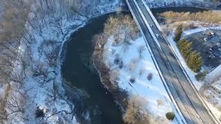 Canada - London Ontario winter Flyby