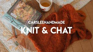 Cozy Autumn Knit & Chat // Gift knitting & toddler talk