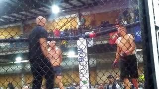 Klamath Falls(KNOCK OUT!)Cage Fight-Hunter Wilson Vs Dalton Hall Harrington