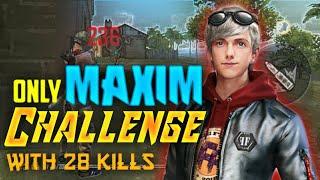 ONLY-- Maxim-- Challange | Overpower gameplay | Must watch | Bindass Gamer