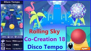 🪩 Disco Tempo (w/hands) [Co-Creation 18] | Rolling Sky v3.7.37 