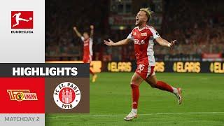 Union Moves On Top! | 1. FC Union Berlin - FC St. Pauli 1-0 | Highlights | MD 2 – Bundesliga 2024/25