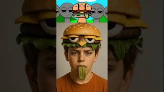 Sprunki Oc: Human In Real Life! (Mr. Burger, Ester, Creeper)