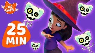 44 Gatti | +25 MIN | È la notte di Halloween!  | Cartoni animati e canzoni per bambini