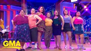 Cast of 'Real Women Have Curves' performs on 'GMA'