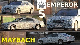 Mercedes Erlkönig S-Class * EMPEROR *  KAISER * MERCEDES-MAYBACH S (2020) * Z223 * 4K SPY VIDEO