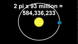 How fast does earth move around the sun? (orbit or revolve)