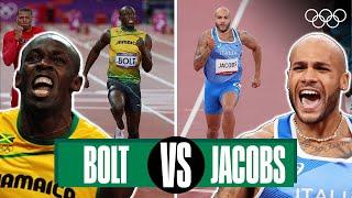 Usain Bolt  Marcell Jacobs  - 100m | Head-to-head