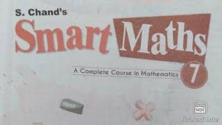 S Chand Smart Math Solution of Class 7 Ex 7  {Let us assess}