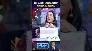 Nadia Afgan Mimicry Bilawal | Hasna Mana Hai | Geo Classics | #nadiaafgan #tabishhashmi #shorts