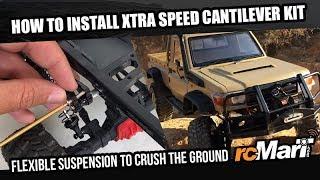 How to install Xtra Speed Cantilever Kit  Flexible Suspension to Crush the Ground