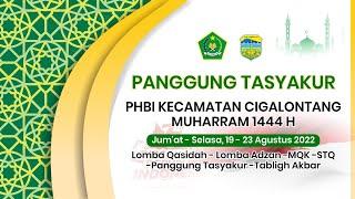  LIVE | M4'RIF4 TV | PANGGUNG TASYAKUR | PHBI 1444 H KECAMATAN CIGALONTANG