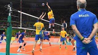 The Most Powerful Volleyball Spikes | FIVB Mens WCH 2018