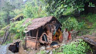 Beautiful Nepali Himalayan Village Lifestyle | Daily Activities of Hari Rokaya Family Life of Nepal