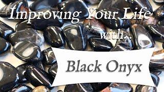 BLACK ONYX  TOP 4 Crystal Wisdom Benefits of Onyx Crystal! | Stone of Attunement