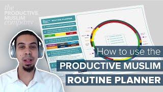 [Free Worksheet] The Productive Muslim 24-Hour Routine Planner