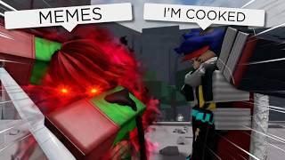 ROBLOX Strongest Battlegrounds Funny Moments (MEMES)