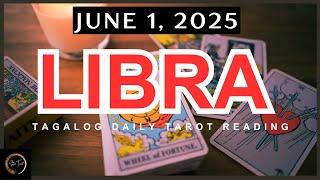 LIBRA JUNE 1, 2025DAILY TAROT READING