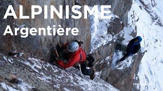 Nightmare Rex Glacier d'Argentière left bank Chamonix Mont-Blanc mountaineering dry tooling mountain