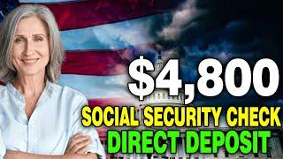 Trump Just Rolls In - New $4800 Payments Announced for Every Low-Income as One-Time Social Security!