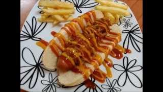 HOT DOG ESTILO NEW YORK ( Perritos calientes )