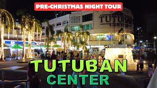 [4K] TUTUBAN SHOPPING CENTER - PRE-CHRISTMAS NIGHT TOUR 2024