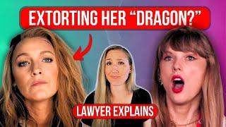 Blake Lively's Alleged Insane Threats Against Taylor Swift, Explained | LAWYER EXPLAINS