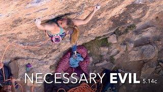 Michaela Kiersch | Necessary Evil 5.14c | First Female Ascent