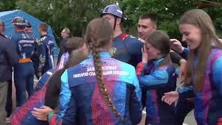 Чемпионат образовательных организаций по пожарно-спасательному спорту. Александр Крача - 13.31 сек
