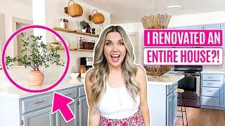 Watch Me Renovate My ENTIRE House in a year!