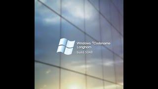 Windows Longhorn Build 5048