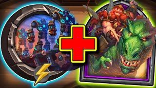 FREE Golden Brann!! (BROKEN Combo) | Hearthstone Battlegrounds