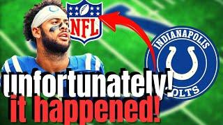 BREAKING NEWS! INDIANAPOLIS COLTS TODAY'S NEWS