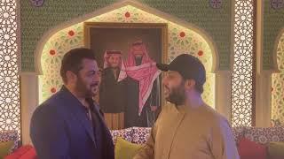 Salman Khan in Saudi with #Turki AlalShikh