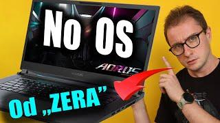 Instalacja Windows ! Kupiłeś Laptopa bez Systemu ? Ten film jest dla Ciebie !    #aorus #aorusgaming