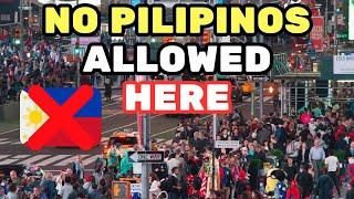 10 Countries Where Filipinos Are NOT Welcome in 2025