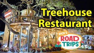 Florida Food Tours: Norwood's Treehouse Restaurant at New Smyrna Beach